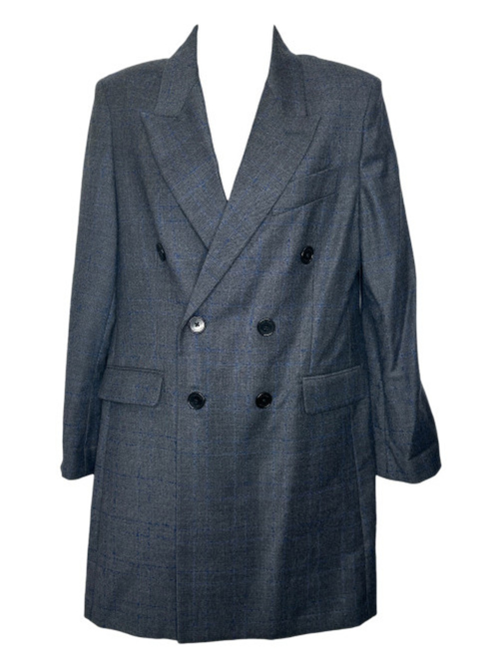 Zadig & Voltaire "Mina Carreaux" Long Blazer